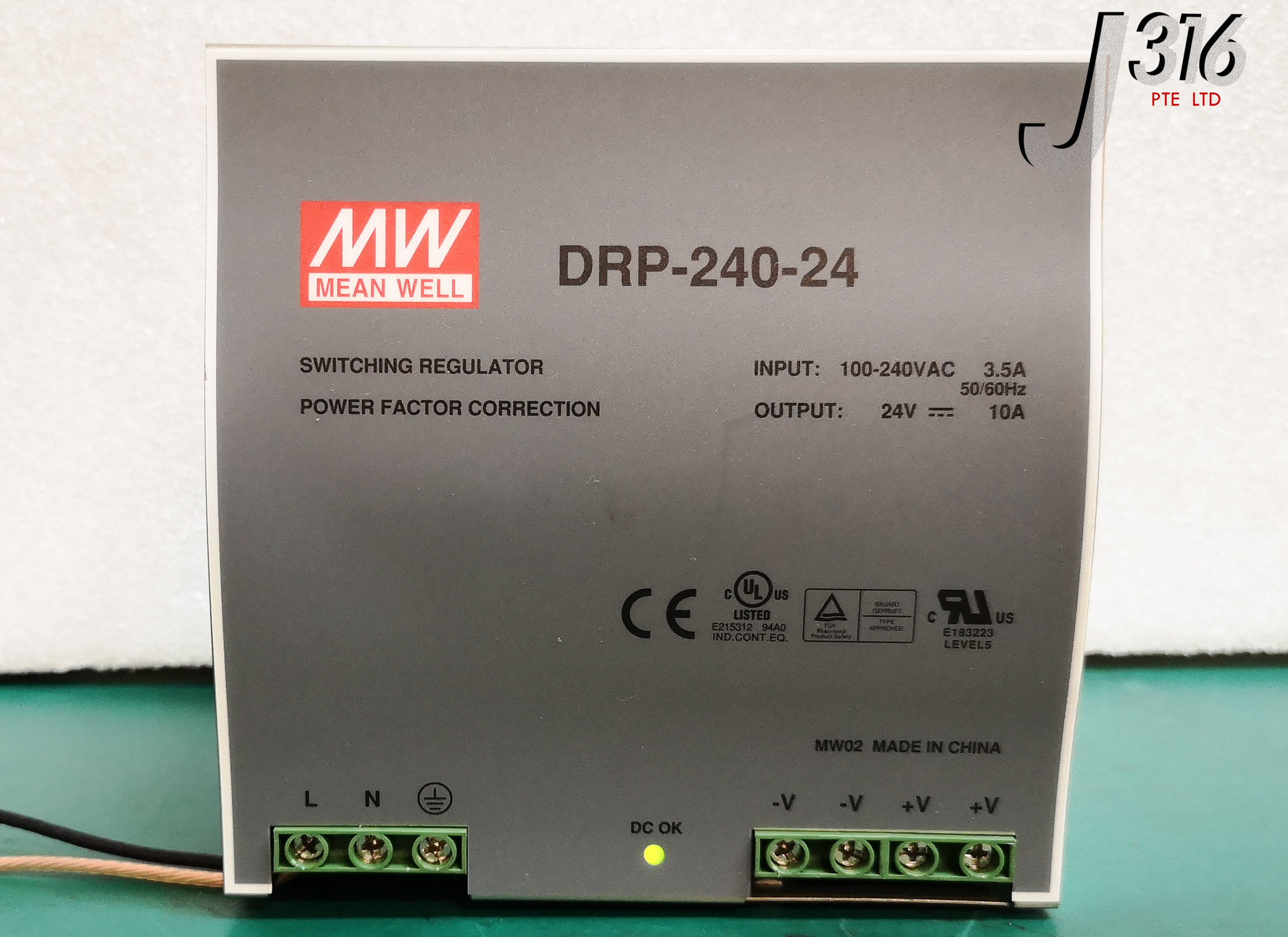 3️⃣ 13544 MEAN WELL SWITCHING REGULATOR DRP-240-24 | eBay
